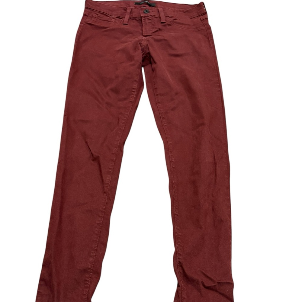 FLYING MONKEY Women’s Skinny Jeans Jeggings Dark Red Burgundy Size 28